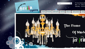 طراحی وب سایت stella chandeliess لوستر ایتالیایی